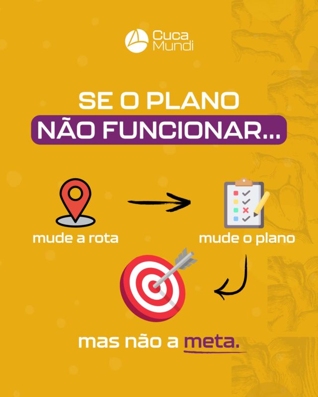 🌟 Segunda-feira: hora de ajustar as velas!
Se o plano não deu certo, mude a rota, mude a estratégia mas não abra mão da meta. Quem quer chegar longe precisa aprender a recalcular caminhos sem perder a direção. Bora começar a semana com resiliência e propósito! 💥🚀